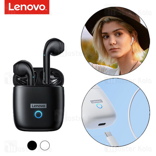 هندزفری بلوتوث دوگوش لنوو Lenovo LP50 True Wireless Earbuds